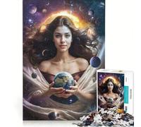 Puzzle da 1000 pezzi per adolescenti "Gaia Madre dell'Universo", gioco rilassante, decompressivo per la mente, regalo di compleanno e unico 38x52cm
