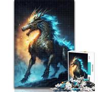 Puzzle da 1000 pezzi per adolescenti Galactic Art Dragon Jigsaw Puzzle da 1000 pezzi per adulti e adolescenti, Relax Games è l'ideale come regalo per tutta la famiglia 50x75cm