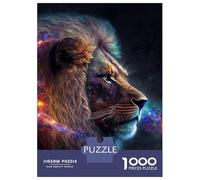 Puzzle Da 1000 Pezzi Per Adolescenti Galactic Lion Puzzle Giochi Rilassanti Regali Per Donne Regali Di Natale E Compleanno 52x38cm/1000pcs