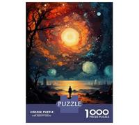 Puzzle Da 1000 Pezzi Per Adolescenti Galactic Sunset Adventure Puzzle Gioco Per Famiglie Regali Per Donne Divertimento A Casa Attività, 52x38cm/1000pcs