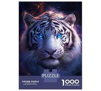 Puzzle Da 1000 Pezzi Per Adolescenti Galactic Tiger Majesty -2 Puzzle Per Adulti Giocattoli Antistress Sfida Difficile Impegnativo Da Completare 70x50cm/1000pcs