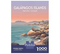 Puzzle Da 1000 Pezzi Per Adolescenti Galapagos Islands Puzzle Per Adulti Giocattoli Antistress Analisi E Logica Regalo Di Compleanno, Regali, 38x26cm/1000pcs