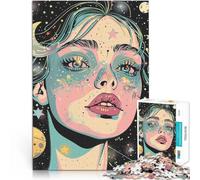 Puzzle da 1000 pezzi per adolescenti Galassia della Donna Astrale Gioco di famiglia antistress sfida difficile Migliorare la memoria 38x26cm
