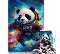 Puzzle da 1000 pezzi per adolescenti, Galaxy Panda, sfida di intelligenza cerebrale, giocattoli avvincenti, regalo di compleanno, regali, arte murale (75x50cm)