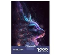 Puzzle Da 1000 Pezzi Per Adolescenti Galaxy Rabbit Animal Puzzle Per Adulti Giochi Per Famiglie Regalo Di Compleanno Sfida Educativa 38x26cm/1000pcs