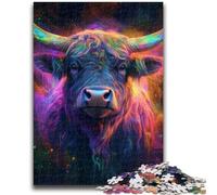 Puzzle da 1000 pezzi per adolescenti Galaxy Yak Antistress Sfida difficile Ogni pezzo è unico - Gioco divertente e stimolante per tutta la famiglia 50x75cm