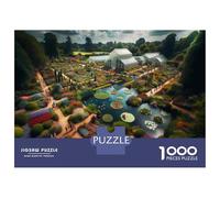 Puzzle Da 1000 Pezzi Per Adolescenti Garden of Eden A Botanical Oasis Puzzle Per Adulti Giochi Rilassanti Taglio Di Precisione Regali Unici Per Compleanni E Occasioni Speciali 38x26cm/1000pcs