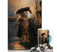 Puzzle da 1000 pezzi per adolescenti Gatto di una famiglia aristocratica Puzzle per adolescenti, ideali come regali per tutta la famiglia per età 14 (dimensioni 38x26cm)