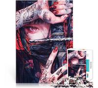 Puzzle da 1000 pezzi per adolescenti GEISHA DELL'ANIMA SHINOBI Per il divertimento in famiglia Migliorare l'amore tra le coppie 52x38cm