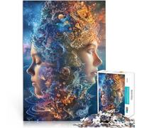 Puzzle da 1000 pezzi per adolescenti Gemelli Aiuta il cervello ad allenare i giocattoli che creano dipendenza per coltivare la pazienza Regalo divertente 75x50cm