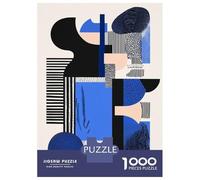 Puzzle Da 1000 Pezzi Per Adolescenti Geometric Abstract Composition - Modern Minimalist Art Puzzle Per Adolescenti Giochi Per Famiglie Sfida Difficile Regali Di Compleanno E Unici 70x50cm/1000pcs
