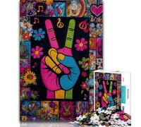 Puzzle da 1000 pezzi per adolescenti, gesto di sì, giochi, giocattoli, tutta la famiglia, adatto per bambini di età compresa tra 38x26cm e 14 anni