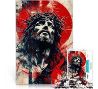 Puzzle da 1000 pezzi per adolescenti Gesù Cristo Giocattoli educativi per l'apprendimento Giochi per famiglie Regalo di compleanno 75x50cm