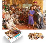 Puzzle da 1000 pezzi per adolescenti Gesù tra i dottori Difficile da completare ma divertente e umoristico Ottimi regali e giocattoli 52x38cm