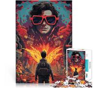 Puzzle da 1000 pezzi per adolescenti giocatore di grande gioco Vacanza a casa: uccidere il tempo Migliorare l'amore tra le coppie 75x50cm