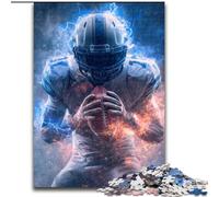 Puzzle da 1000 pezzi per adolescenti, giocatore di rugby, analisi e logica, con pezzi completamente interconnessi e di forma casuale, per bambini dai 14 anni in su (dimensioni 26x38cm)