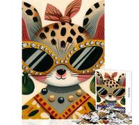 Puzzle da 1000 pezzi per adolescenti giocattoli antistress alla moda a forma di topo regalo di compleanno per giochi educativi divertenti attività a casa dimensioni 38x26cm