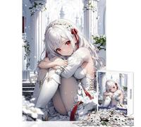 Puzzle da 1000 pezzi per adolescenti giocattoli antistress con ragazze anime innocenti fantastici regali e giocattoli gioco rompicapo allena il tuo cervello e le tue mani dimensioni 38x26cm
