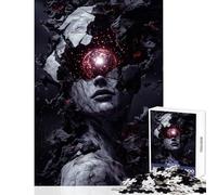 Puzzle da 1000 pezzi per adolescenti giocattoli antistress con risveglio cosmico regali di Babbo Natale segreto gioco impossibile aiuta l'esercizio del cervello dimensioni 38x26cm