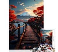 Puzzle da 1000 pezzi per adolescenti giocattoli antistress giapponesi regalo per compleanni gioco educativo aiuta ad allenare il cervello (dimensioni 38x52cm)