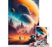 Puzzle da 1000 pezzi per adolescenti giocattoli antistress per il futuro regalo di compleanno per giochi educativi attività divertenti a casa dimensioni 50x75cm
