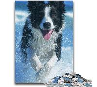 Puzzle da 1000 pezzi per adolescenti, giocattoli educativi per imparare a giocare con i cani, attività divertenti a casa, regalo di compleanno, regali di viaggio 26x38cm