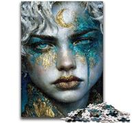 Puzzle da 1000 pezzi per adolescenti, giocattoli educativi sullo spirito della natura mistica, decorazioni per la casa uniche e regali per bambini dai 14 anni in su, 26x38cm