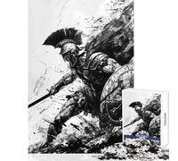 Puzzle da 1000 pezzi per adolescenti giocattoli per la decorazione della casa dei gladiatori romani fantastici regali e giocattoli per giochi educativi interessanti per ridurre lo stress 50x75cm