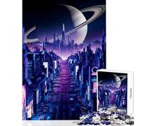Puzzle da 1000 pezzi per adolescenti giocattoli per la decorazione della casa della città di Phantom Night fantastici regali e giocattoli per giochi educativi interessanti per ridurre lo stress