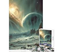 Puzzle da 1000 pezzi per adolescenti giocattoli per la decorazione della casa esplorazione dei pianeti fantastici regali e giocattoli per giochi educativi riduzione dello stress interessante 50x75cm