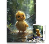 Puzzle da 1000 pezzi per adolescenti, giocattolo a forma di anatroccolo, gioco intellettuale, migliora la memoria, regalo di compleanno, dimensioni 50x75cm