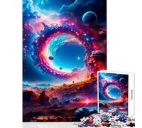 Puzzle da 1000 pezzi per adolescenti giocattolo antico portale decorazione da parete regali di Babbo Natale segreto gioco pratico per migliorare l'amore tra coppie dimensioni 50x75cm