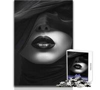 Puzzle da 1000 pezzi per adolescenti, giocattolo con volto misterioso, gioco intellettuale per trascorrere il tempo a casa, regali di Babbo Natale segreto, dimensioni 38x52cm