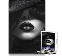 Puzzle da 1000 pezzi per adolescenti, giocattolo con volto misterioso, gioco intellettuale per trascorrere il tempo a casa, regali di Babbo Natale segreto, dimensioni 38x26cm