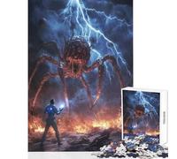 Puzzle da 1000 pezzi per adolescenti giocattolo da parete con confronto tra mostri regalo di compleanno gioco pratico interessante riduzione dello stress dimensioni 38x52cm