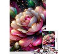 Puzzle da 1000 pezzi per adolescenti giocattolo da sogno con giardino luminoso decorazione da parete regali di compleanno gioco rompicapo stimolante intellettuale dimensioni 38x26cm