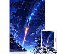 Puzzle da 1000 pezzi per adolescenti giocattolo educativo a forma di razzo della Via Lattea regalo di compleanno gioco rompicapo collezione di artisti belle arti dimensioni 38x52cm