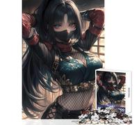 Puzzle da 1000 pezzi per adolescenti giocattolo educativo con guerriero ninja furtivo ottimi regali e giocattoli giochi rilassanti attività divertenti a casa dimensioni 38x52cm