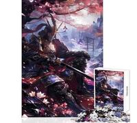 Puzzle da 1000 pezzi per adolescenti,giocattolo educativo con samurai giapponesi vigili,regali di compleanno,giochi educativi che aiutano a esercitare il cervello,dimensioni 50x75cm