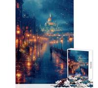 Puzzle da 1000 pezzi per adolescenti giocattolo educativo del Pantheon di Parigi fantastici regali e giocattoli giochi divertenti allena il tuo cervello e le tue mani dimensioni 50x75cm