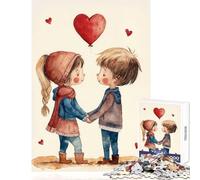 Puzzle da 1000 pezzi per adolescenti giocattolo educativo per innamorarsi di San Valentino regali di Babbo Natale segreto gioco rompicapo aiuta il cervello ad allenarsi dimensioni 50x75cm