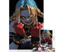 Puzzle da 1000 pezzi per adolescenti giocattolo educativo sulla ribellione demoniaca regali di Babbo Natale segreto gioco rompicapo aiuta a esercitare il cervello dimensioni 50x75cm