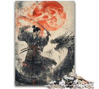 Puzzle da 1000 pezzi per adolescenti, giocattolo fantasy a forma di drago, gioco intellettuale per la decorazione della casa, per età dai 14 anni in su, 50x75cm