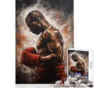 Puzzle da 1000 pezzi per adolescenti giocattolo Fighting Spirit decorazione da parete regali di compleanno gioco rompicapo stimolante intellettuale dimensioni 38x26cm