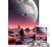 Puzzle da 1000 pezzi per adolescenti giocattolo magico con fiume spaziale decorazione da parete regalo di compleanno giochi rilassanti miglioramento dell'amore tra coppie dimensioni 38x52cm