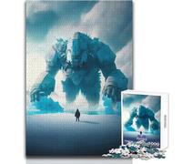 Puzzle da 1000 pezzi per adolescenti, giocattolo meccanico Golem di ghiaccio, gioco intellettuale, migliora la memoria, regalo di compleanno, dimensioni 38x26cm