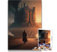 Puzzle da 1000 pezzi per adolescenti, giocattolo surreale sulla solitudine, gioco intellettuale, migliora la memoria, regalo di compleanno, dimensioni 38x52cm