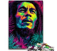 Puzzle da 1000 pezzi per adolescenti, giochi educativi a forma di uomo con marijuana, decorazione da parete, regali unici per compleanno e Natale, 50x75cm