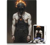 Puzzle da 1000 pezzi per adolescenti, gioco "Catene di tormento", bellissimo design, difficile, duro, opera d'arte, regalo, dimensioni: 38x26cm