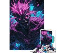 Puzzle da 1000 pezzi per adolescenti gioco di ruolo "Incommensurabile terrore" gioco intellettuale rilassante attività per famiglie regalo di Babbo Natale segreto (dimensioni 38x26cm)